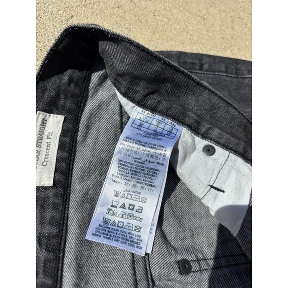 Guess Black Raw Selvage Denim Jeans 90’s - Picture 9 of 9